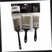 Paint Brush Set Utility 2 in. Flat Cut, 3 in. Flat Cut and 2 in. Angled Sash (3-Piece)