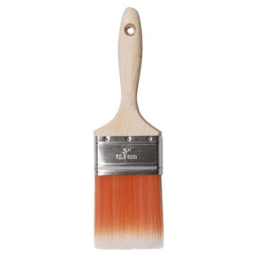 Paint Brush General Purpose Flat Cut 3 in. Polyester Trylon Premium Beaver Tail