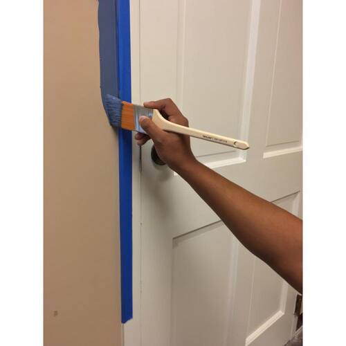 Paint Brush Angled Sash Thin Polyester 2 in. Premium Trylon 1pc.