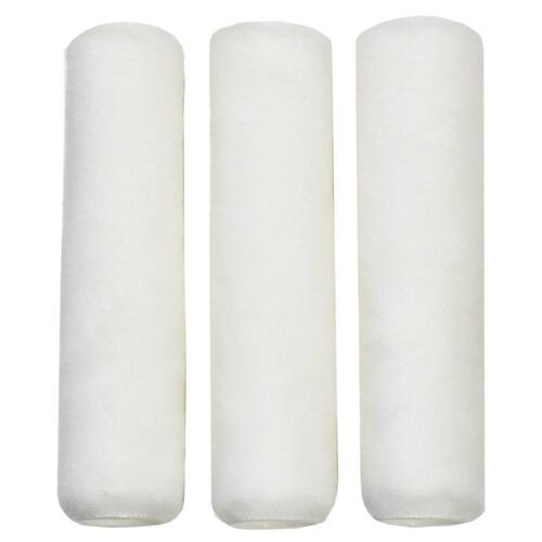 Paint Roller Cover Shed Resistant White Woven 9 in. x 3/8 in. (3-Pack)