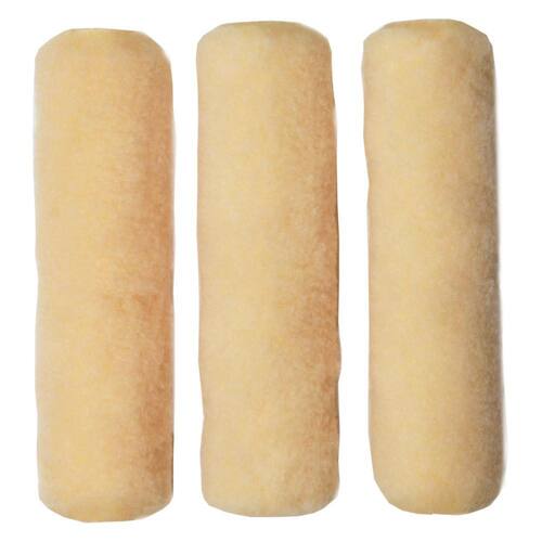 Paint Roller Cover Applicator/Tool High-Density Knit Polyester 9 in x 0.375 3-Pack