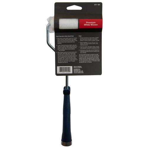 Mini Paint Roller 4 in. Shed Resistant with Handle and Roller Cover