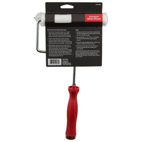 Mini Paint Roller 6 in. with Handle and Roller Cover Shed Resistant