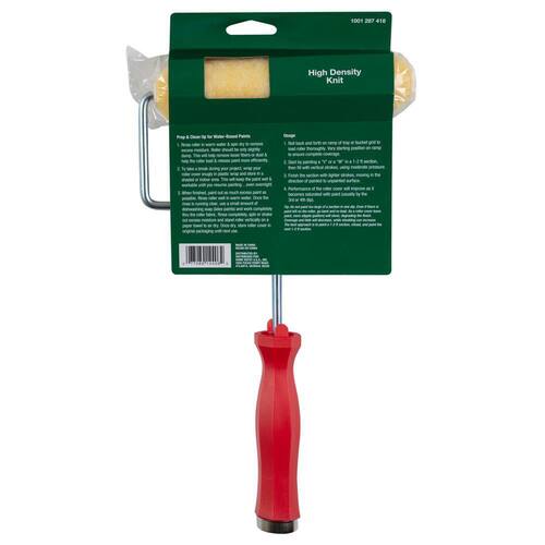 Paint Roller High-Density Polyester Knit Mini 6 in. x 1/2 in. with Frame