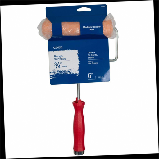 Paint Roller Polyester Knit Mini 6 in. x 3/4 in. with Frame