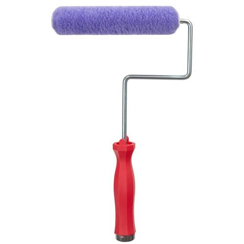 Mini Paint Roller High-Capacity Polyester Knit 6 in. x 3/8 in. with Frame