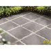 Paver Step Stone 12 in. x 12 in. x 1-1/2 in. Black Concrete patio