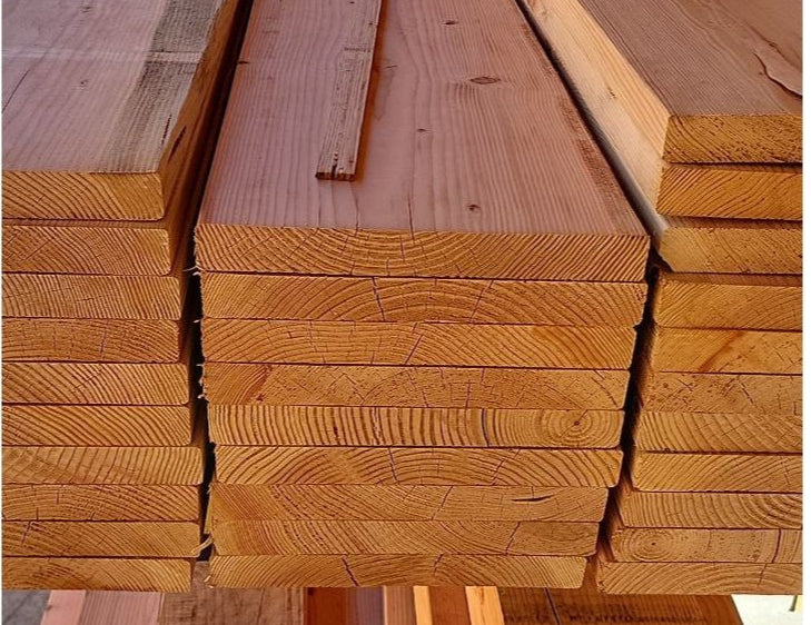 Framing Stud 2 in. x 14 in. x 20 ft. #2 & BTR Green Douglas Fir