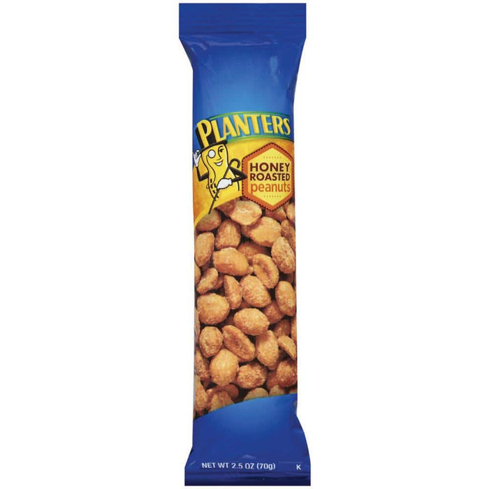 Planters Nuts,2.5oz, Honey Roasted Peanut