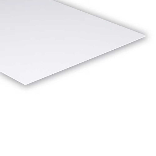 Siding Panel 1/16 in. x 4 ft. x 8 ft. White Plastic Panel
