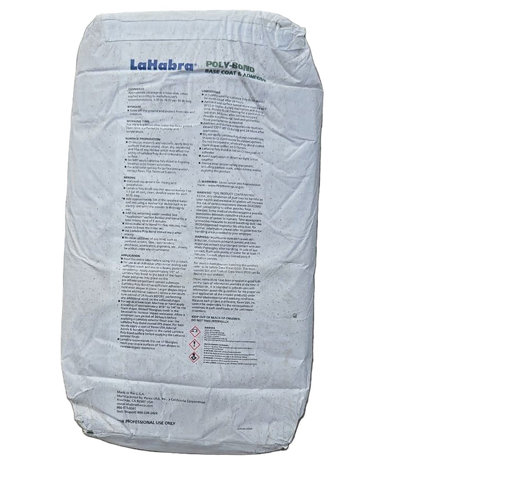 Stucco Finish Poly Bond Fine Gray (50 lb.) LaHabra