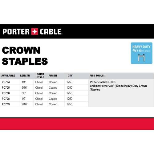 Crown Staple Glue Collated 3/8 in. x 5/16 in.