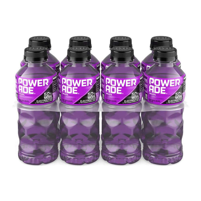 Powerade POWERADE Grape Bottles, 20 fl. oz., 8 Pack