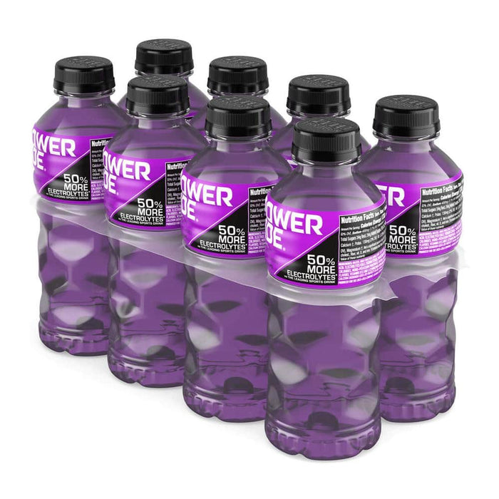 Powerade POWERADE Grape Bottles, 20 fl. oz., 8 Pack