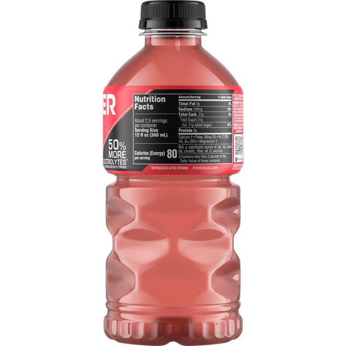 Powerade 28 oz Powerade Strawberry Lemonade