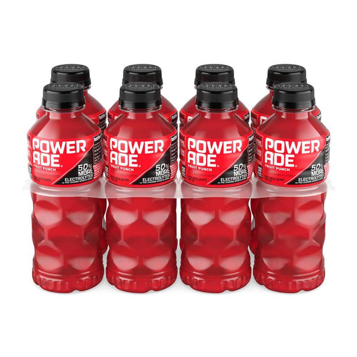 Powerade POWERADE Fruit Punch Bottles, 20 fl. oz., 8 Pack