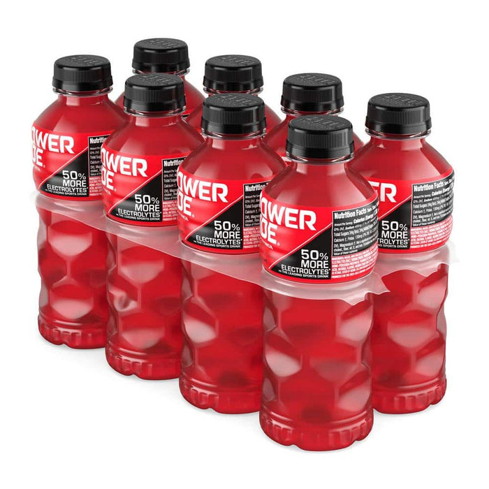 Powerade POWERADE Fruit Punch Bottles, 20 fl. oz., 8 Pack