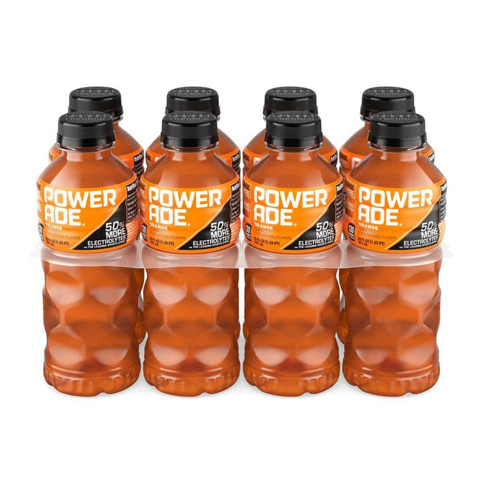 Powerade POWERADE Orange Bottles, 20 fl. oz., 8 Pack