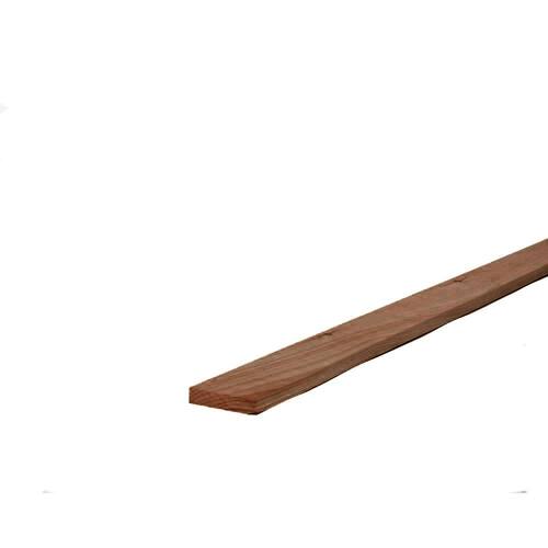 Pressure Treated Board 1 in. x 4 in. x 4 ft.  Brown Stain, WW,  AG