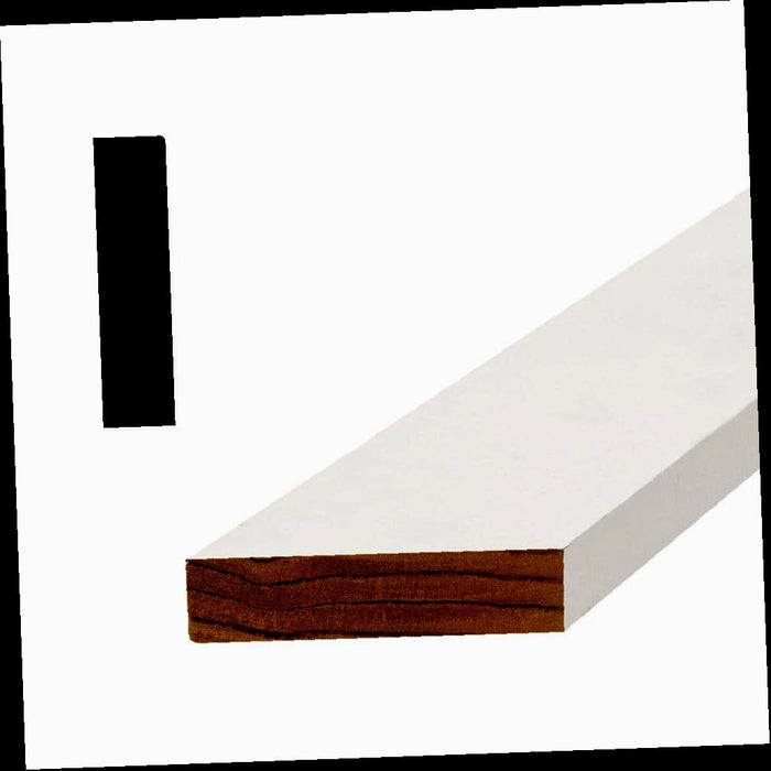 Exterior Trim Moulding 3/4 in. x 2-1/2 in. Thermally Modified Pine, 16 ft., 16 ft.