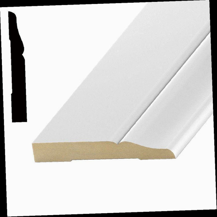 MDF Base Molding 1/2 in. x 3-1/2 in. x 144 in. ProPack (Pack of 10), 12 ft.