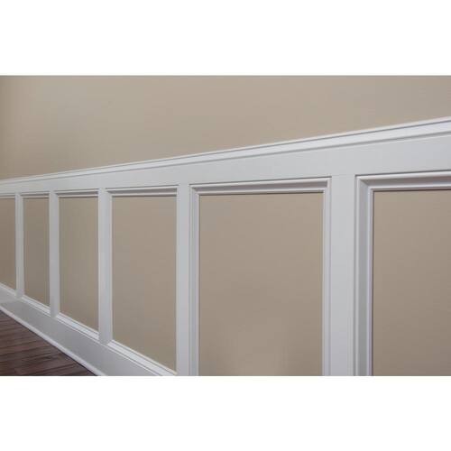 MDF Baseboard Moulding 1/2 in. x 4-1/2 in. Craftsman FE348, 12 ft.