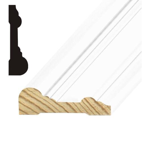 Pine Casing 5/8 in. x 2-1/2 in. x 12 ft. Primed Finger-Jointed OP 720