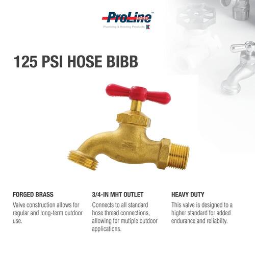 Hose Bibb Heavy-Duty Brass 1/2 in. x 3/4 in. FPT x MHT