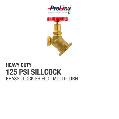 Sillcock Valve Heavy Duty 3/4 in. x 3/4 in. FIP x MHT