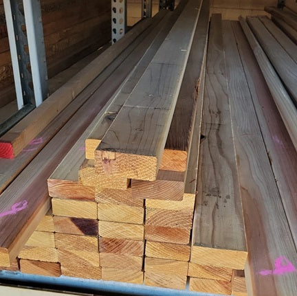 Redwood Deck  2 in. x 4 in. x 10 ft. Premium Dry S4S