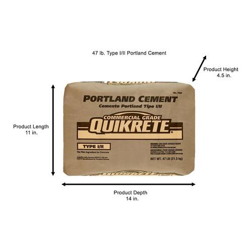 Portland Cement, Type I/II, 47 lb.