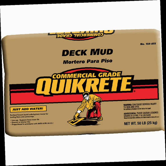 Mortar Mix, Deck Mud, 50 lb.
