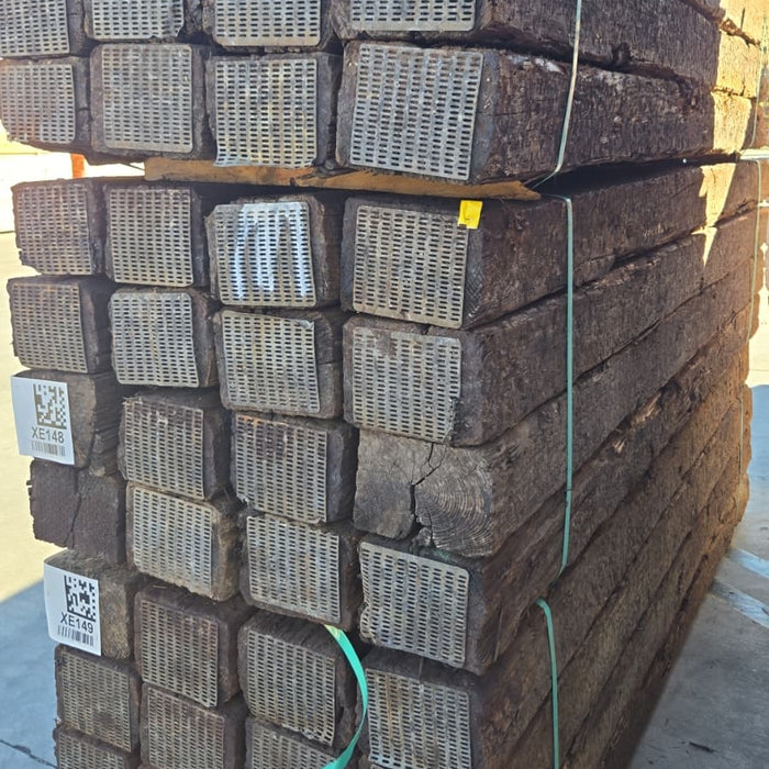 Railroad Tie 7 in. x 9 in. x 8 ft. #2 Used Creosote Treated