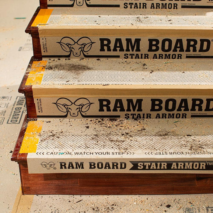 Builder's Paper 19 in. x 34 in. Brown Stair Protectors (6-Pack) 4