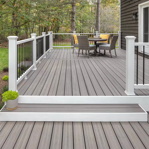 Composite Decking Board 1 in. x 5-1/2 in. x 16 ft. Rocky Harbor 6