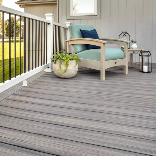 Composite Decking Board 1 in. x 5-1/2 in. x 16 ft. Rocky Harbor 8