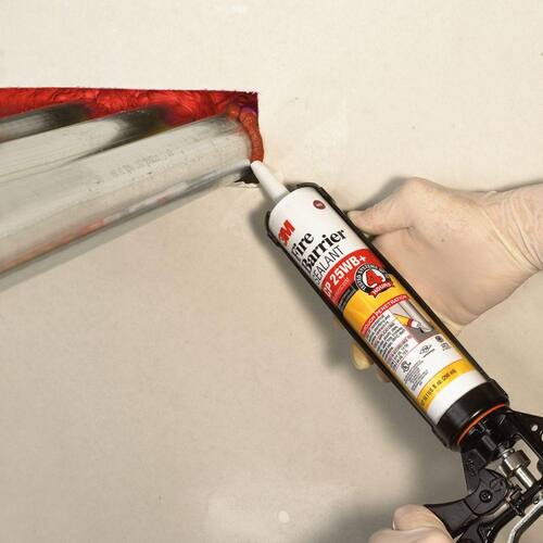 Fire Barrier CP 25WB Plus Sealant, Red, 10.1 fl. oz.