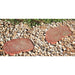 Step Stone Paver 12 in. x 11 in. x 1.5 in. Red Concrete Irregular El Paso Sedonastone Classic Blend 3