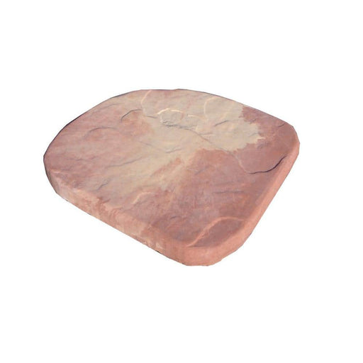 Step Stone Paver 12 in. x 11 in. x 1.5 in. Red Concrete Irregular El Paso Sedonastone Classic Blend 1