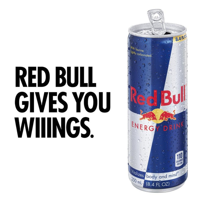 Red Bull Energy Drink, 8.4 fl. oz. (4-Pack)