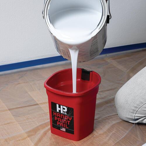 Paint Bucket Red 1 Qt.