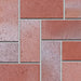 Paver 3-5/8 in. x 7-5/8 in. x 2-1/4 in. Modular Solid Red Flashed Clay 4