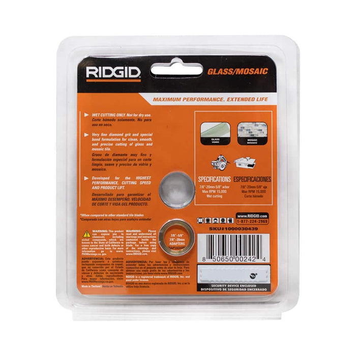 Cutting Disc 4 in. Glass Tile Diamond