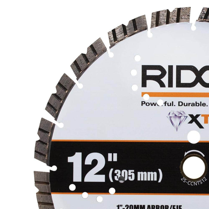 Cutting Disc 12 in. Masonry XTR Segmented Rim Diamond