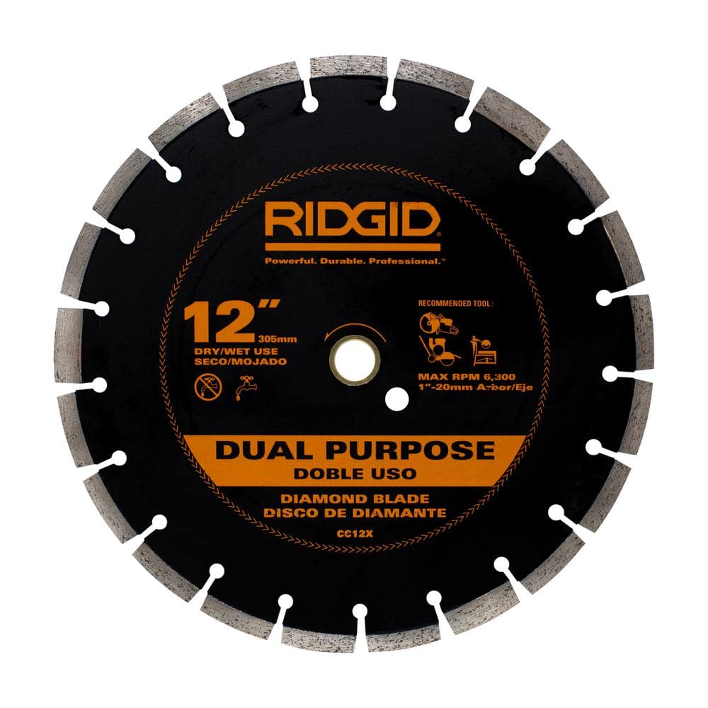 Cutting Disc 12 in. Multipurpose Segmented Diamond Delivery