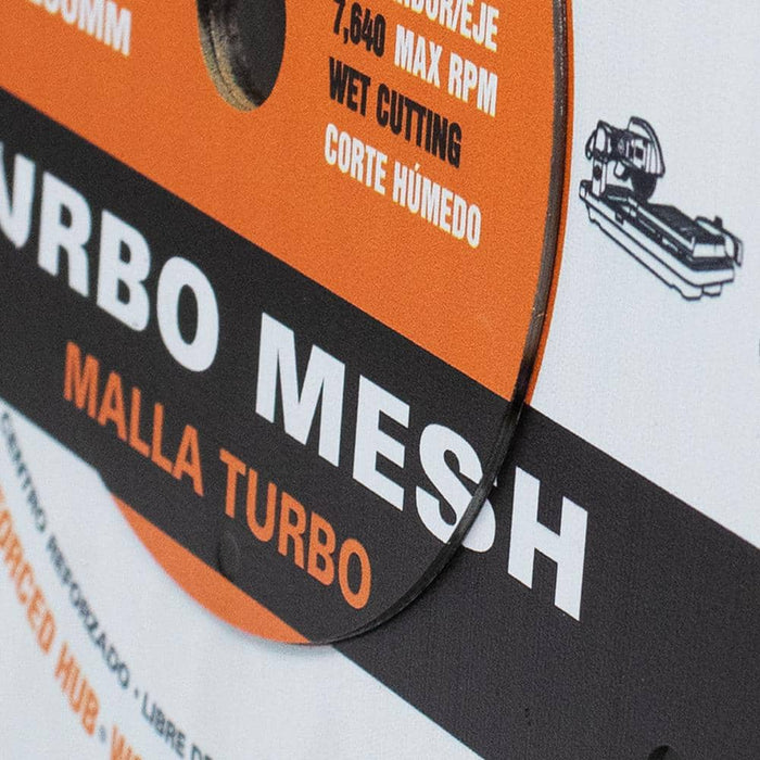 Cutting Disc 10 in. Stone Continuous Rim Mesh