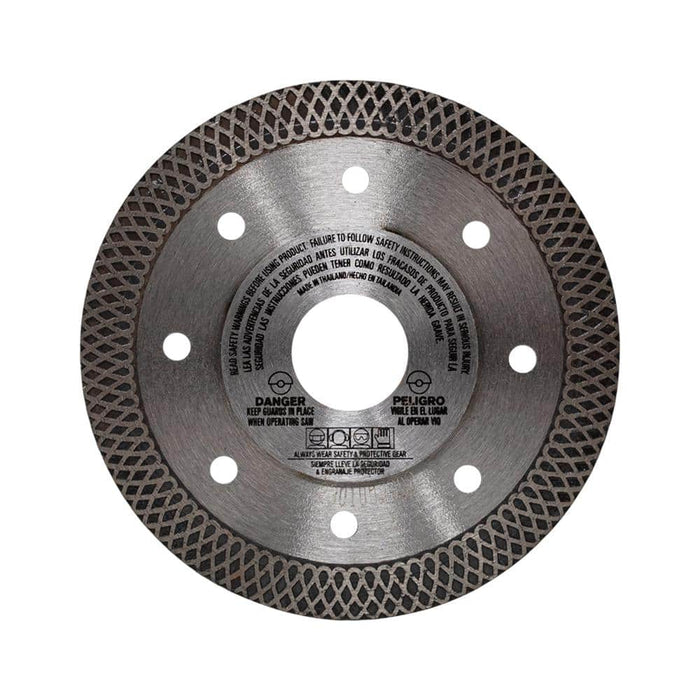 Cutting Disc 4 in. Tile Continuous Rim Diamond Mesh