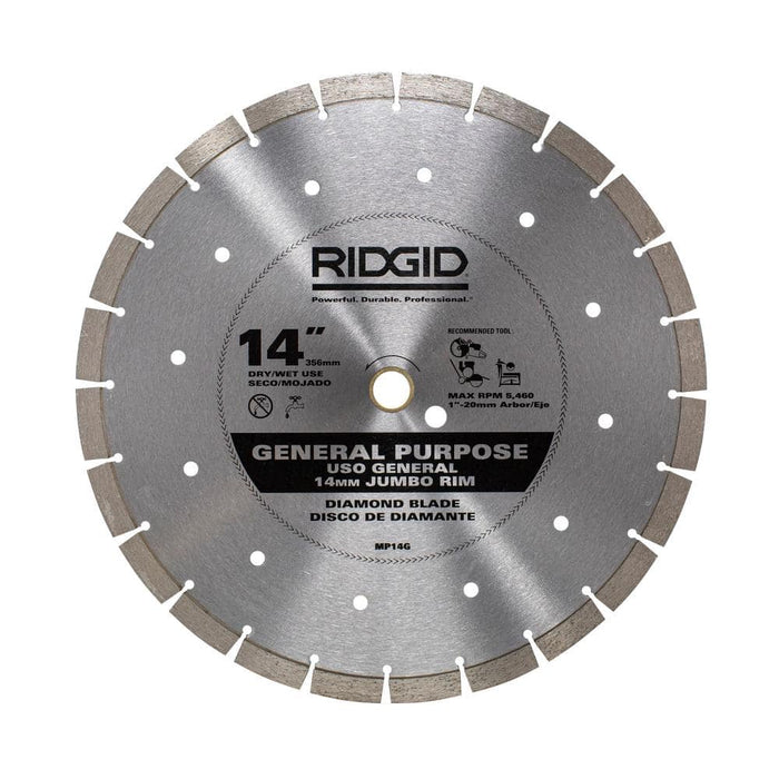 Cutting Disc 14 in. Masonry Segmented High-Rim Diamond