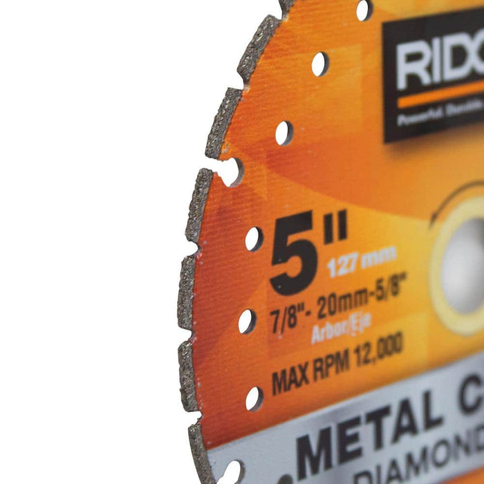 Cutting Disc 5 in. Metal Diamond