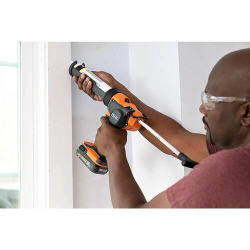 Caulk Gun and Adhesive Gun, Cordless, 18V, 10 oz.